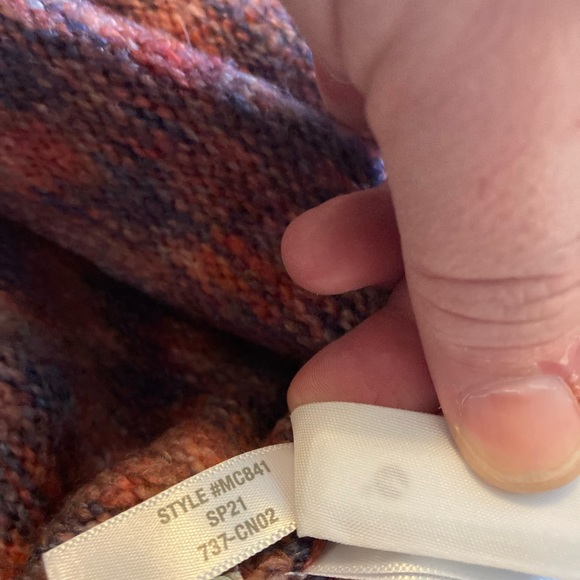 Madewell Space Dyed Birchmont Side Button Sweater - Picture 9 of 9